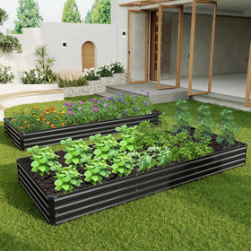 ZUNUDA open-base bed design promotes drainage and root health
