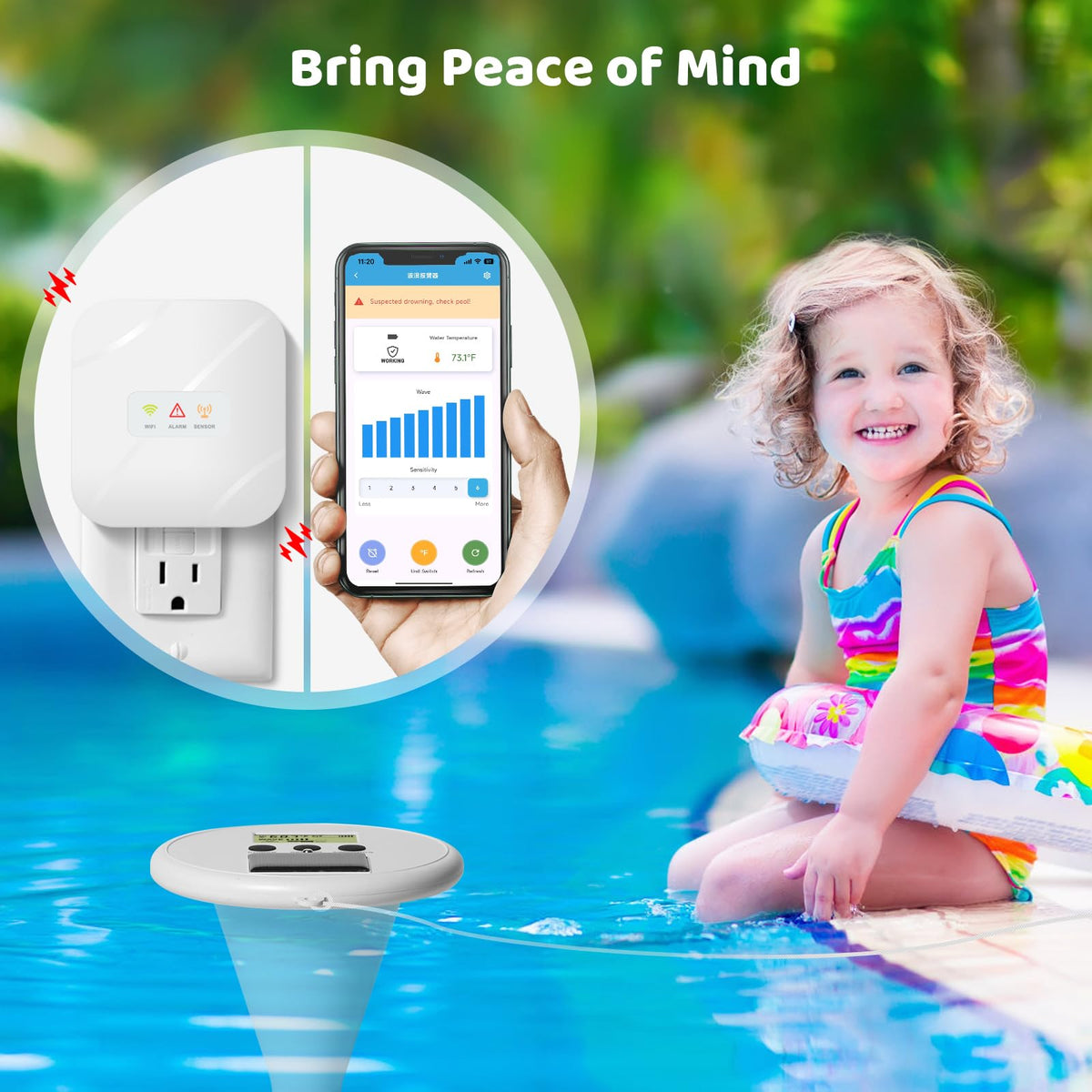 Zuomeng 500ft transmission range keeps you connected