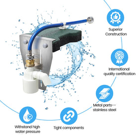 Zuomeng leak-proof design handles up to 140 PSI to reduce spills.