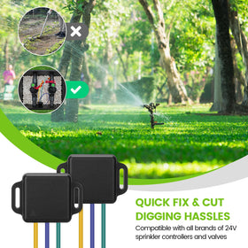 Zuomeng installation made simple with quick-connect cap and clear wiring