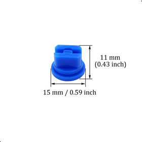 ZUPAYIPA flat and fan flow nozzle tip demonstrating versatile garden spray patterns