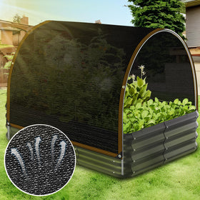 Zuppolma shade cloth sun protection reduces direct sunlight on seedlings.
