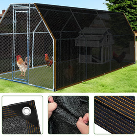 Zuppolma shade cloth ventilated mesh promotes airflow around plants.