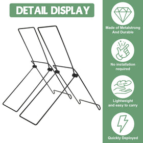 ZUQIAN arc-stable design provides reliable support on grass, decks, or gravel.