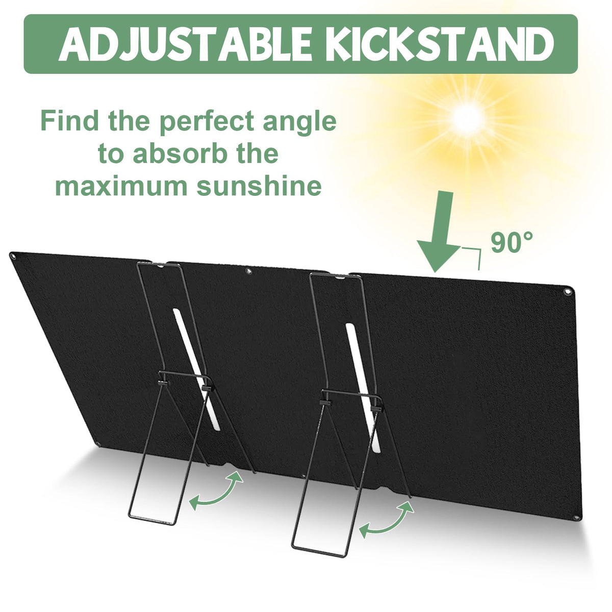 ZUQIAN portable stand ready for quick, tool-free outdoor deployment.