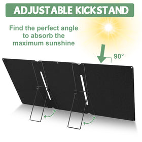 ZUQIAN portable stand ready for quick, tool-free outdoor deployment.
