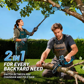ZUYIYI auto-oiling system keeps the chain lubricated for smooth cuts.