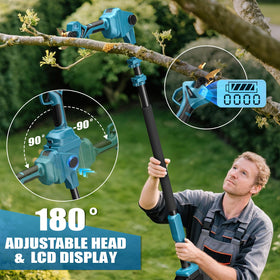 ZUYIYI works with Makita 18V batteries for versatile power.