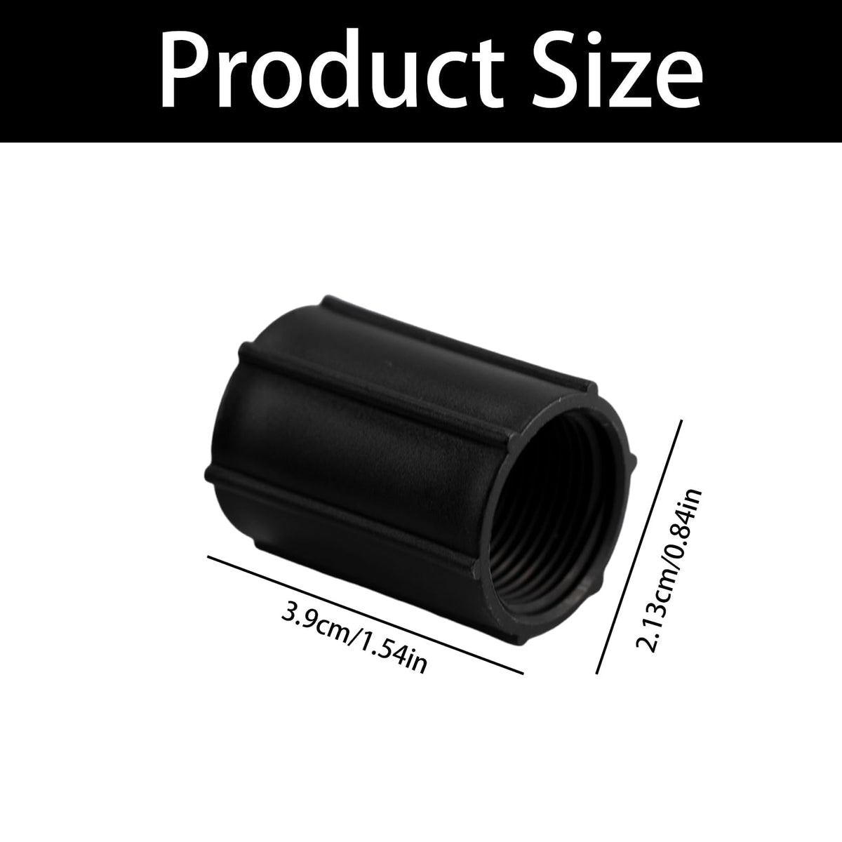 Zuylikxy 10-pack PVC irrigation fittings ready for sprinkler system projects.