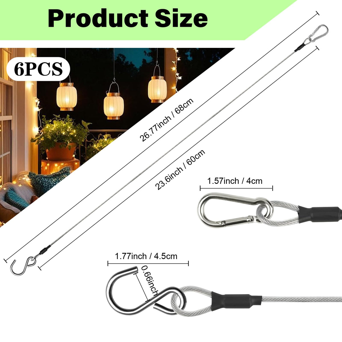 ZUZUAN squirrel-proof cable design helps protect bird feeders.