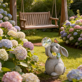 zuzuzen Housewarming gift bunny decor for birthdays and Easter.
