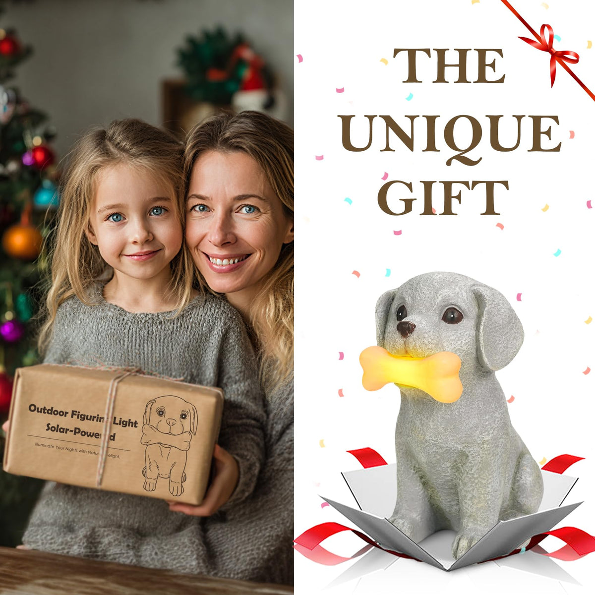 Zuzuzen indoor-outdoor dog statue complements entryways and living spaces