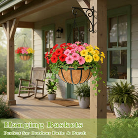 ZVOWOS indoor-outdoor ready planter for decks and balconies