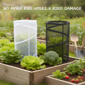 ZXAPJJD protector with top zipper enables easy watering and pruning