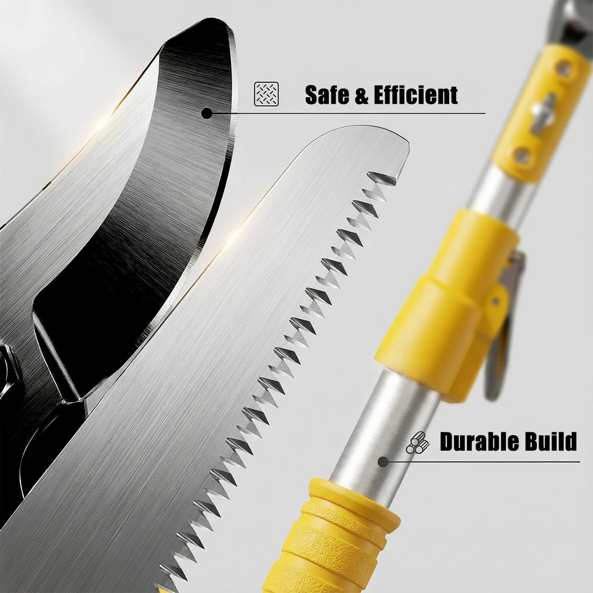 ZXFUTURE lightweight-design keeps the tool maneuverable and easy to store