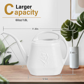 ZXJ white watering can suited for indoor and outdoor plants