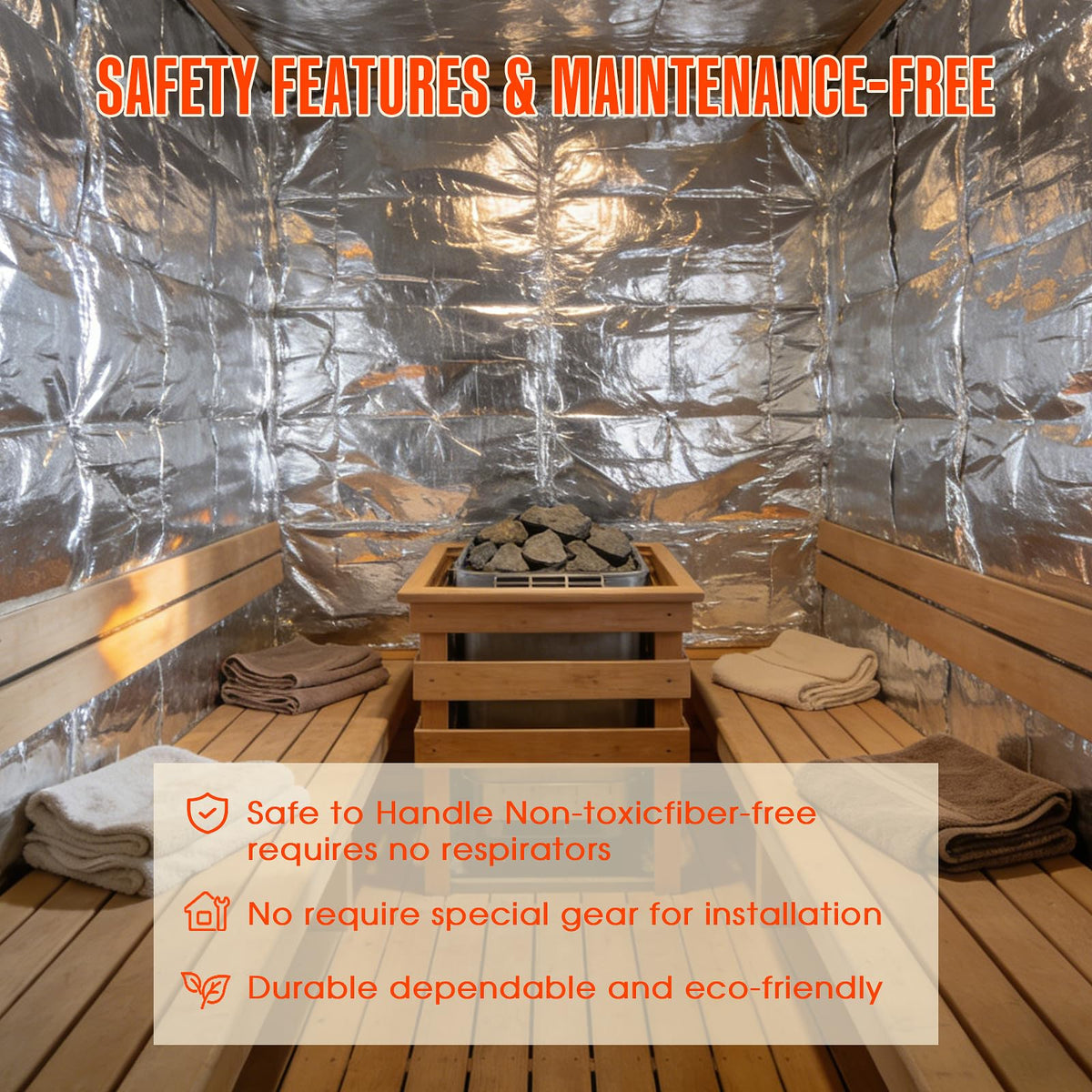ZXQDRE attic and crawl space moisture barrier keeps spaces drier.