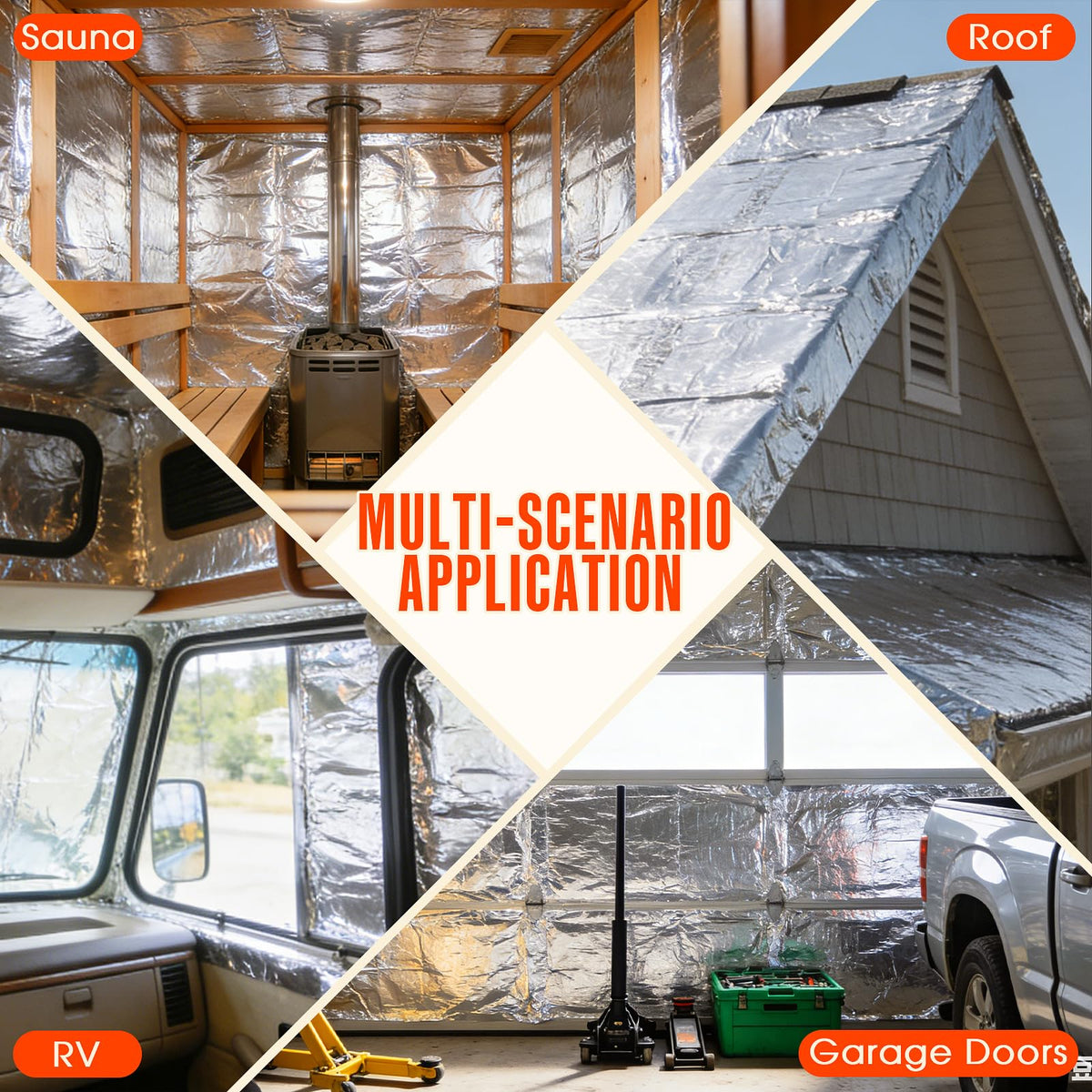 ZXQDRE roof and wood protection foil shields against moisture and heat loss.