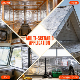 ZXQDRE roof and wood protection foil shields against moisture and heat loss.