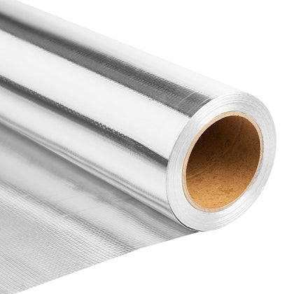 ZXQDRE sauna foil vapor barrier roll shown for efficient heat retention in a spa setup.