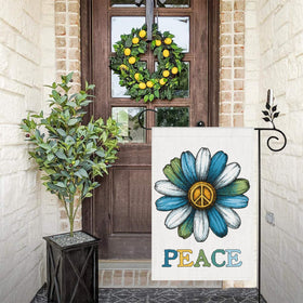 ZXRSDDF 12x18 inch flag size illustrated for easy garden decor.
