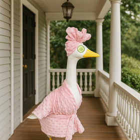 Zxsluktv playful gift idea for goose statue lovers and seasonal decor fans.