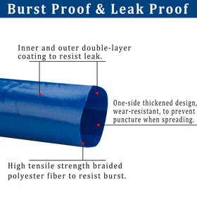 ZY-hosetube double-layer vinyl hose resists leaks and weathering.