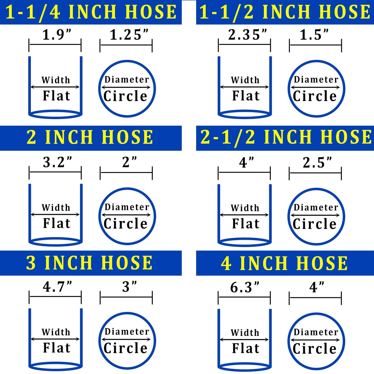 ZY-hosetube flat-fold storage hose saves space.