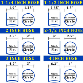 ZY-hosetube flat-fold storage hose saves space.