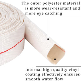 ZY-hosetube inner vinyl wall close-up for smooth flow