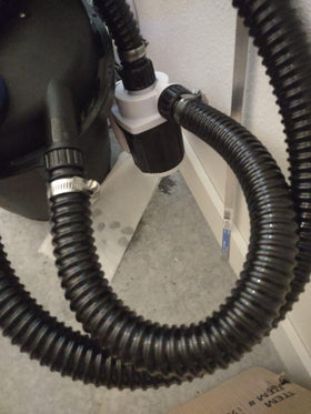 ZY-hosetube pond hose includes two clamps for secure fittings