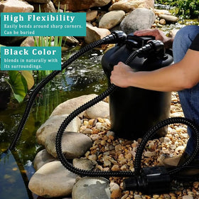 ZY-hosetube pond tubing durable PVC core supports long-lasting water transfer.