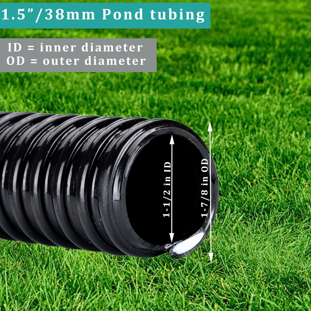 ZY-hosetube pond tubing inner smooth surface ideal for liquids and powders.