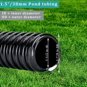 ZY-hosetube pond tubing inner smooth surface ideal for liquids and powders.