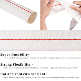 ZY-hosetube includes two clamps for quick setup
