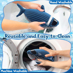 ZYIDBNG Versatile shark sponge suitable for indoor and outdoor spa use