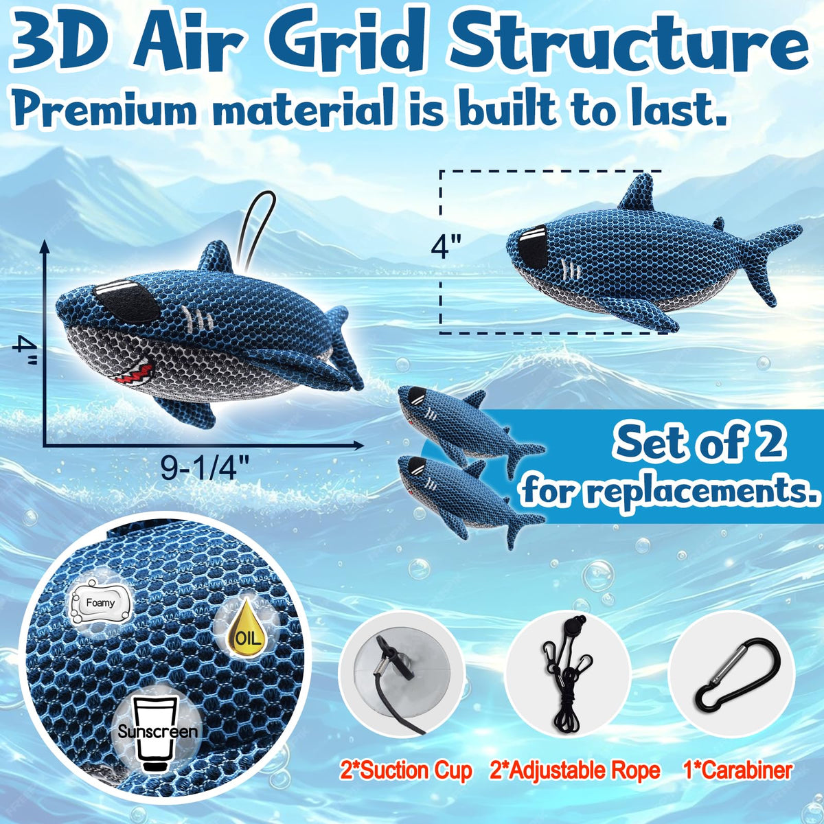 ZYIDBNG Shark spa absorber helps protect filters by reducing buildup