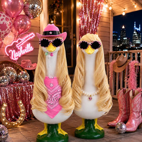 ZYIDBNG porch goose wig outfit set offers a coordinated makeover option