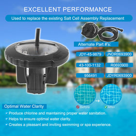 Compatibility illustration for Jandy TruClear11K and 11KU ensures proper fit.