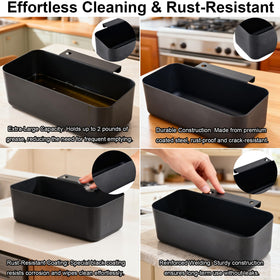 ZyNolimt packaging with 1 drip pan and 10 liners for Blackstone griddles