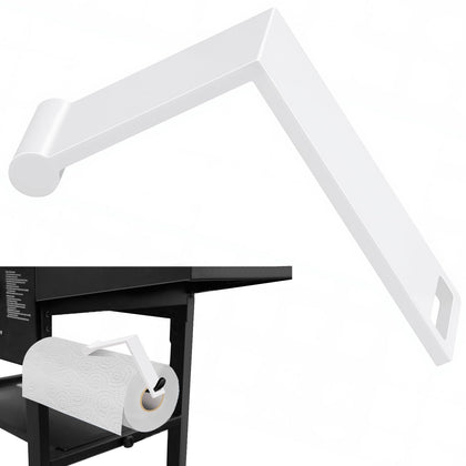 Zynoro paper towel prevention retainer with wind guard on Blackstone griddle