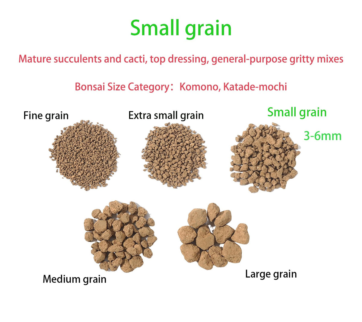 ZzbTwinkle Akadama soil porous texture close-up promotes drainage and healthy roots.