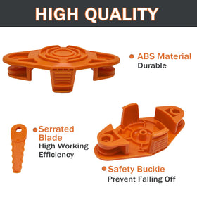 Zzunkn replacement bladed head for WG165 enables easy setup and reliable cuts.
