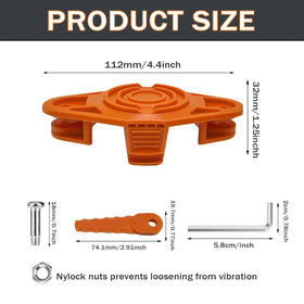 Zzunkn replacement bladed head for WG175 delivers durable blades and smooth operation.
