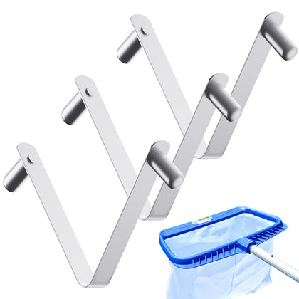 Zzxker stainless steel V-clip close-up with butterfly grip for secure tool attachment