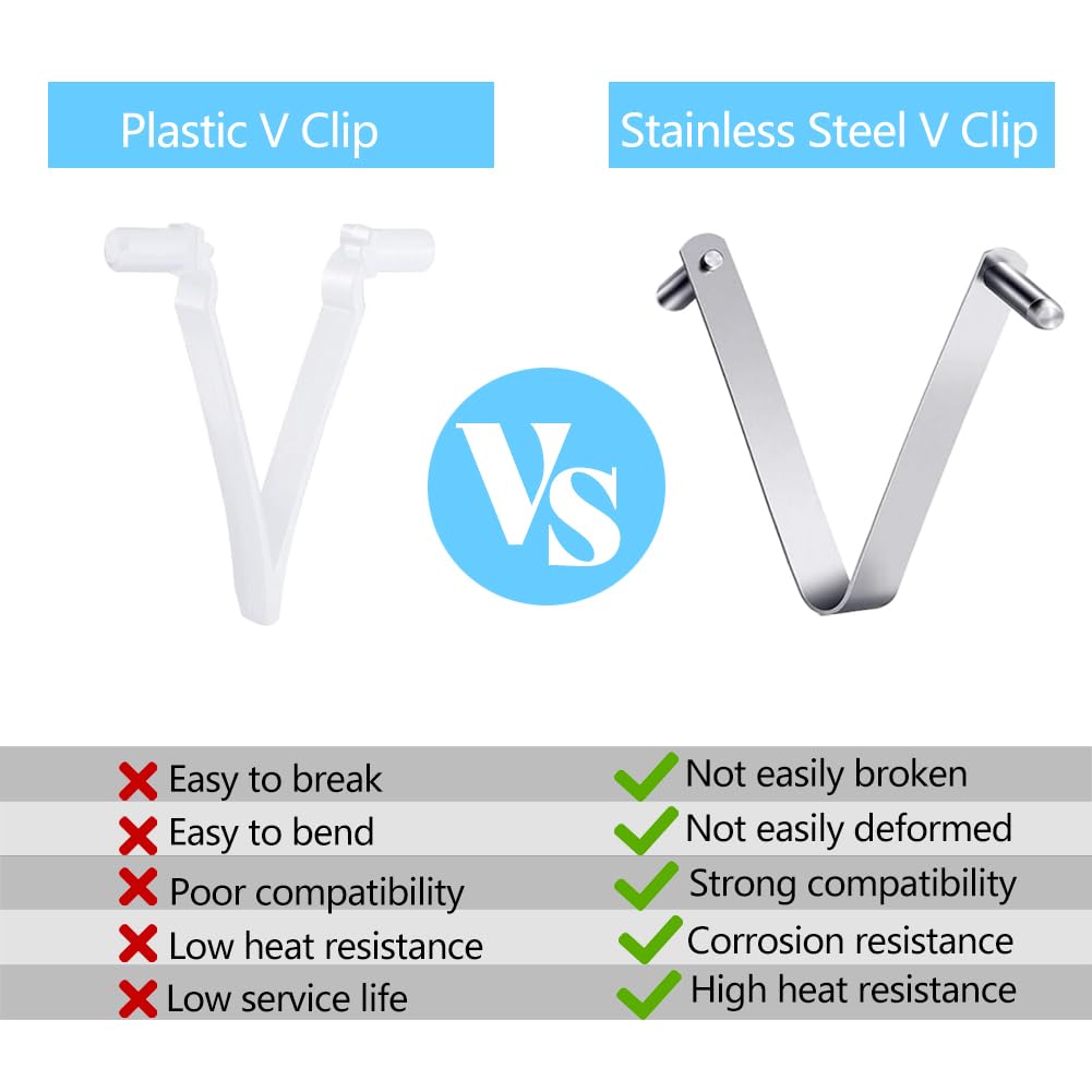 Zzxker universal pool accessory clip secures skimmer nets and more